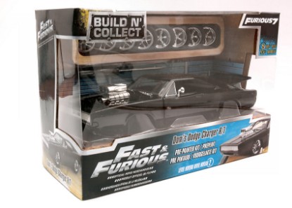 Immagine di DOM'S DODGE CHARGER R/T 1970 FAST & FURIOUS PREPAINTED MODEL KIT 1:24