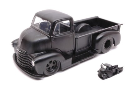 Immagine di CHEVY COE PICK UP 1952 MATT BLACK 1:24