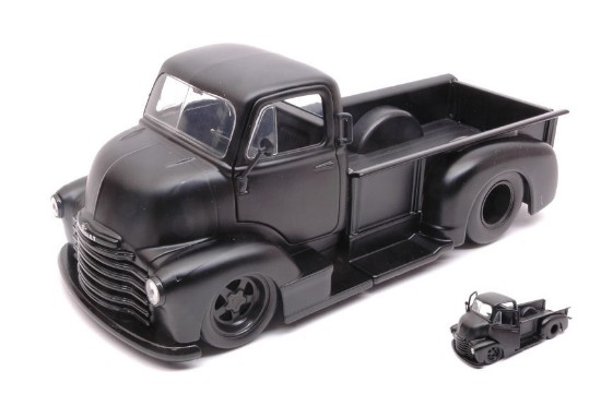 Immagine di CHEVY COE PICK UP 1952 MATT BLACK 1:24