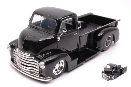 Immagine di CHEVY COE PICK UP BLACK CHROME WHEELS 1:24