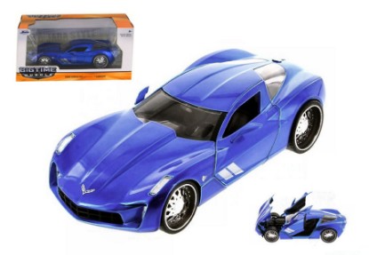 Immagine di CORVETTE STINGRAY CONCEPT 2009 ATOMIC BLUE 1:24