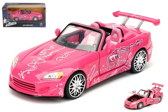 Immagine di SUKI HONDA S2000 "FAST & FURIOUS" PINK 1:24