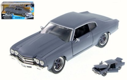 Immagine di DOM CHEVY CHEVELLE SS FAST & FURIOUS GREY 1:24