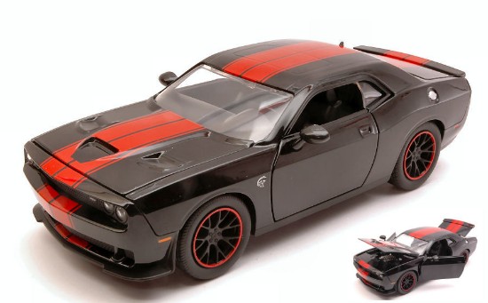 Immagine di DODGE CHALLENGER SRT 2015 HELLCAT BLACK/RED 1:24