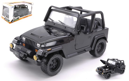 Immagine di JEEP WRANGLER 1992 BLACK 1:24