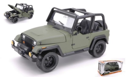 Immagine di JEEP WRANGLER 1992 MATT GREEN 1:24