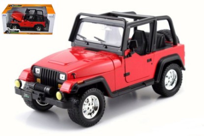 Immagine di JEEP WRANGLER 1992 RED 1:24