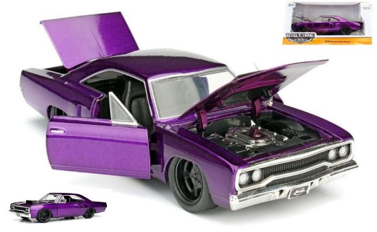 Immagine di PLYMOUTH ROADRUNNER 1970 CANDY PURPLE 1:24