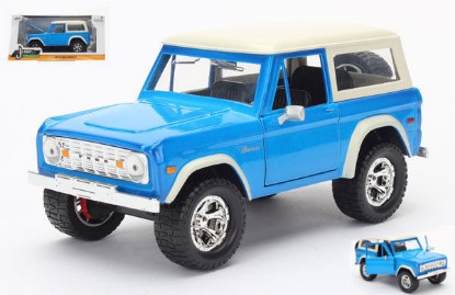 Immagine di FORD BRONCO HARDTOP 1973 BLUE 1:24