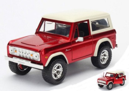 Immagine di FORD BRONCO HARDTOP 1973 RED 1:24