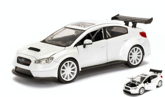Immagine di MR.LITTLE NOBODY S SUBARU WRX STi FAST & FURIOUS 8 WHITE 1:24
