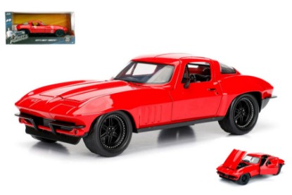 Immagine di LETTY'S CHEVY CORVETTE FAST & FURIOUS 8 RED 1:24