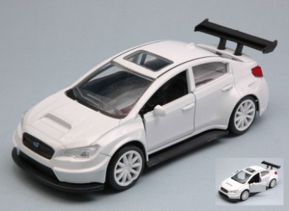 Immagine di MR.LITTLE NOBODY'S SUBARU WRX STI FAST & FURIOUS WHITE 1:32