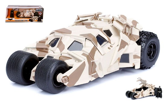 Immagine di BATMOBILE TUMBLER CAMO "BATMAN THE DARK KNIGHT" W/FIGURE 1:24