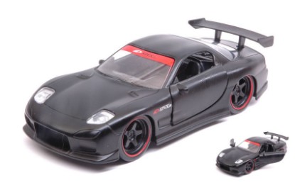 Immagine di MAZDA RX-7 1993 MATT BLACK "JDM TUNERS" 1:32