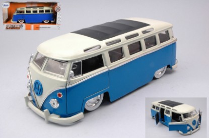 Immagine di VW BUS T1 BLUE/WHITE 1:24