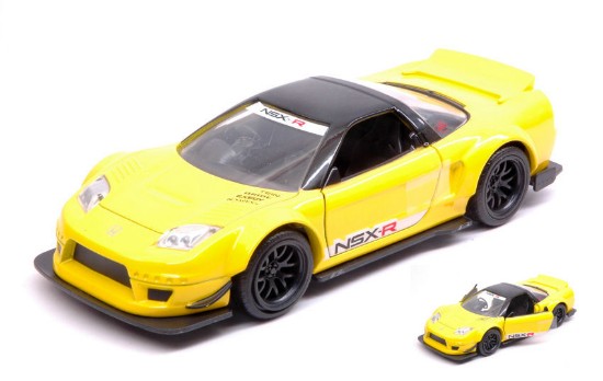 Immagine di HONDA NSX TYPE-R 2002 YELLOW "JDM TUNERS" 1:32