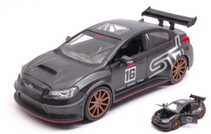 Immagine di SUBARU WRX STI 2016 WIDEBODY MATT DARK GREY "JDM TUNERS" 1:24