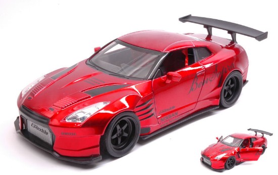 Immagine di NISSAN GT-R (R35) BEN SOPRA 2009 METALLIC RED "JDM TUNERS" 1:24