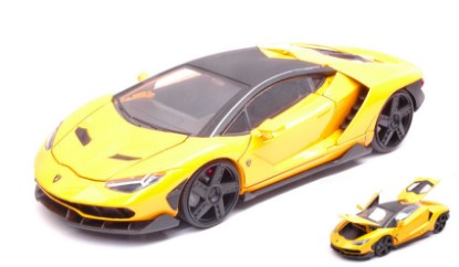 Immagine di LAMBORGHINI CENTENARIO 2017 YELLOW "HYPER-SPEC" 1:24