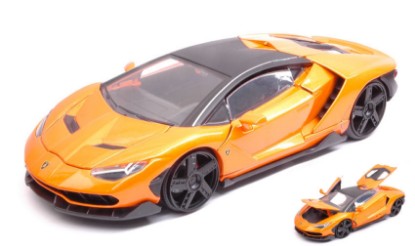 Immagine di LAMBORGHINI CENTENARIO 2017 METALLIC ORANGE "HYPER-SPEC" 1:24