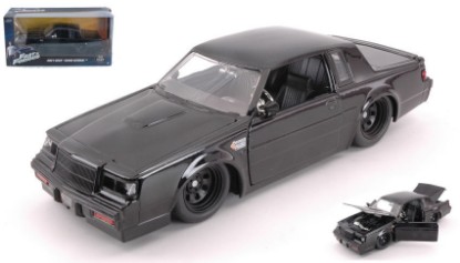 Immagine di DOM'S BUICK GRAND NATIONAL FAST & FURIOUS BLACK 1:24
