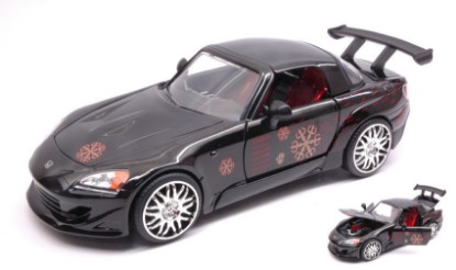 Immagine di JOHNNY'S HONDA S2000 FAST & FURIOUS BLACK 1:24