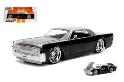 Immagine di LINCOLN CONTINENTAL 1963 BLACK/GREY 1:24