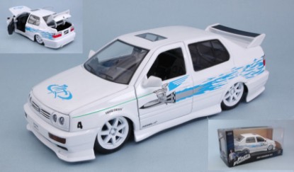 Immagine di JESSE VOLKSWAGEN JETTA FAST & FURIOUS 2001 WHITE 1:24