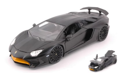 Immagine di LAMBORGHINI AVENTADOR SV 2017 MATT BLACK 1.24