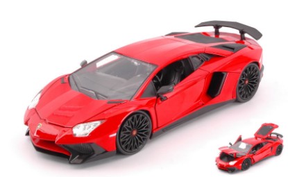 Immagine di LAMBORGHINI AVENTADOR SV 2017 RED 1.24