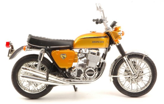 Immagine di HONDA DREAM CB750 FOUR 1969 METALLIC GOLD 1:12