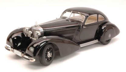 Immagine di MERCEDES 540K 1938 BLACK 1:18