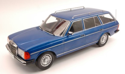 Immagine di MERCEDES 250 T (W123) STATION WAGON 1978 BLUE METALLIC 1:18