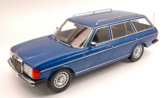 Immagine di MERCEDES 250 T (W123) STATION WAGON 1978 BLUE METALLIC 1:18