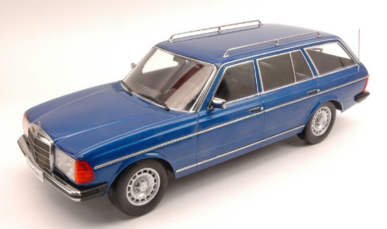 Immagine di MERCEDES 250 T (W123) STATION WAGON 1978 BLUE METALLIC 1:18