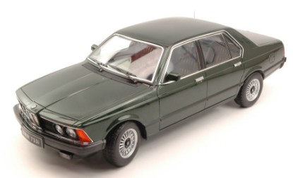 Immagine di BMW 733i E23 1977 DARK GREEN METALLIC 1:18