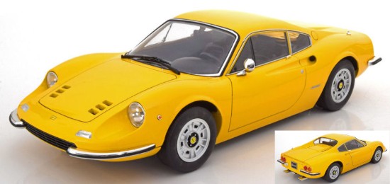 Immagine di FERRARI 246 GT DINO 1973 YELLOW 1:12