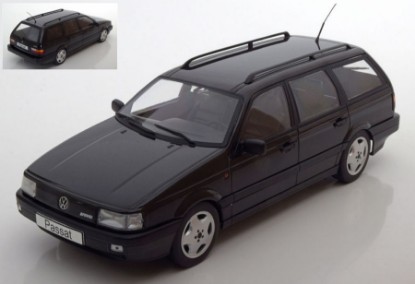 Immagine di VW PASSAT B3 VR6 VARIANT 1988 BLACK METALLIC 1:18