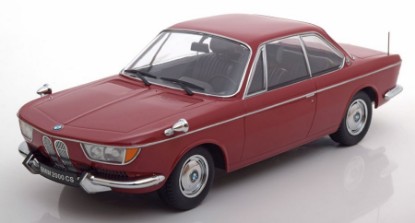 Immagine di BMW 2000 CS 1965 DARK RED LIM.1000 PCS 1:18