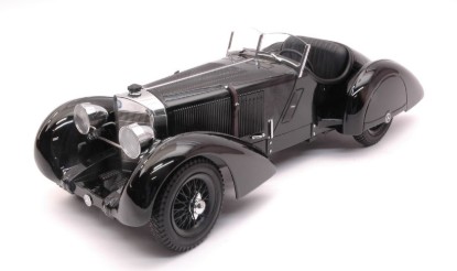 Immagine di MERCEDES SSK COUNT TROSSI PRINCE 1930 BLACK 1:18