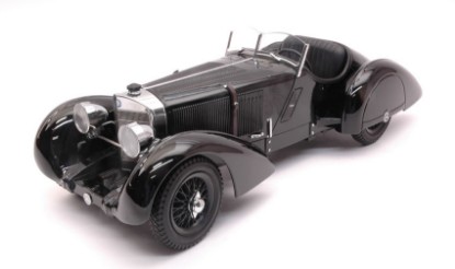 Immagine di MERCEDES SSK COUNT TROSSI PRINCE 1930 BLACK 1:18