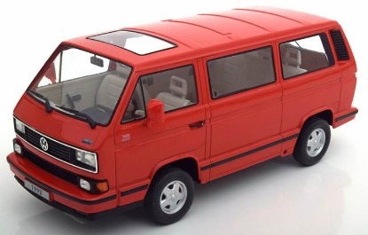 Immagine di VW BULLI T3 MULTIVAN 1992 RED 1:18