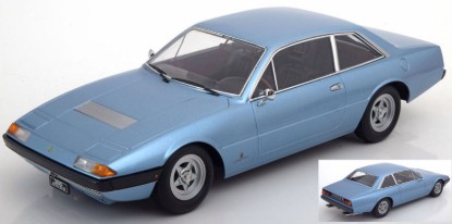 Immagine di FERRARI 365 GT4 2+2 1972 LIGHT BLUE METALLIC 1:18