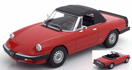 Immagine di ALFA ROMEO SPIDER 3 SERIES 1983 RED 1:18