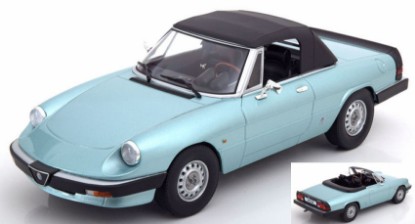 Immagine di ALFA ROMEO SPIDER 3 SERIES 1983 LIGHT BLUE 1:18