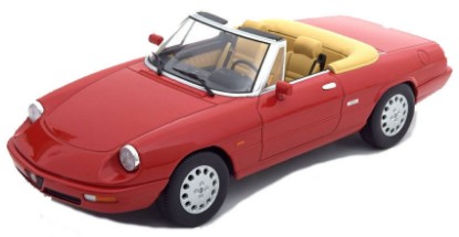 Immagine di ALFA ROMEO DUETTO SPIDER 4 1990 RED 1:18