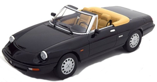 Immagine di ALFA ROMEO DUETTO SPIDER 4 1990 BLACK 1:18