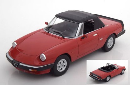 Immagine di ALFA ROMEO DUETTO SPIDER 3a SERIE 1986 RED 1:18