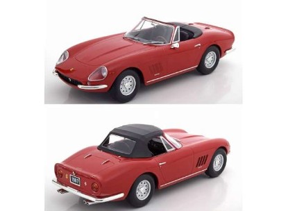 Immagine di FERRARI 275 GTS/4 NART SPYDER ALLOY RIMS 1967 RED 1:18